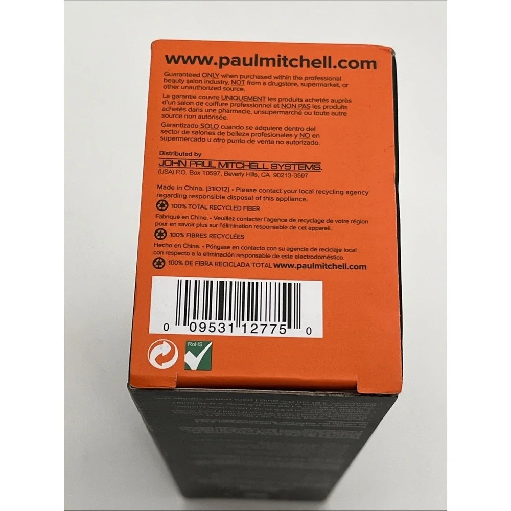 Paul‎ Mitchell Express Ion 3-in-1 Oval Rod Curling Attachment New 0.75